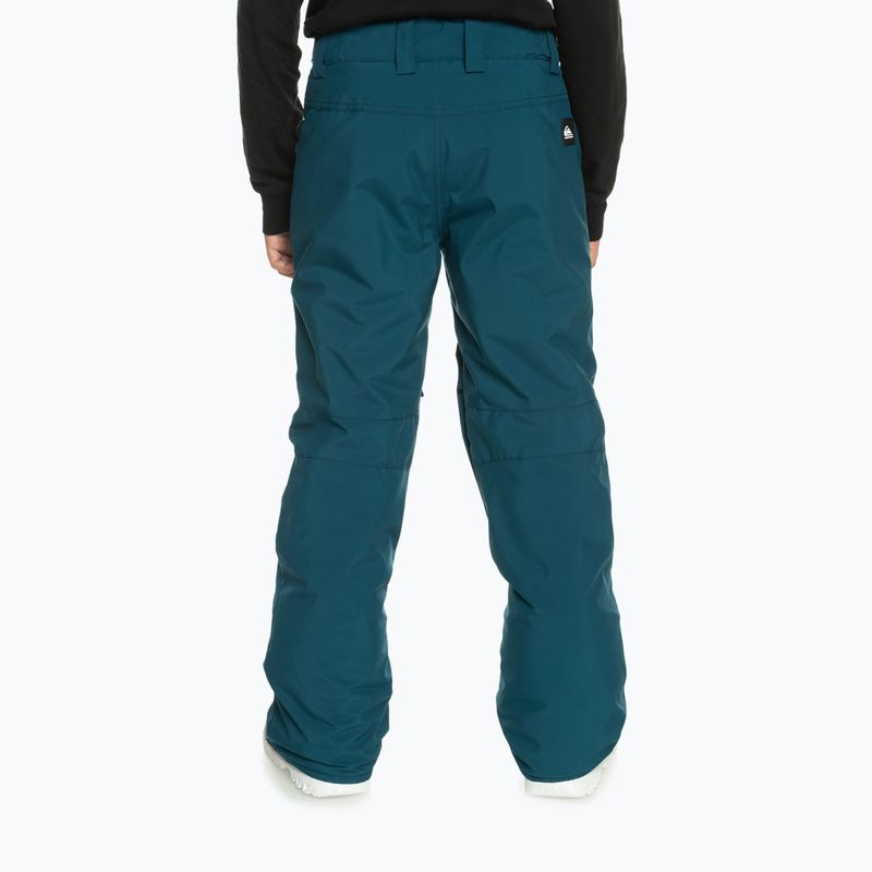 Detské snowboardové nohavice Quiksilver Estate Youth majolica blue 3