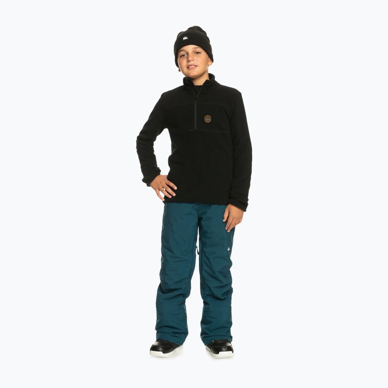 Detské snowboardové nohavice Quiksilver Estate Youth majolica blue 6