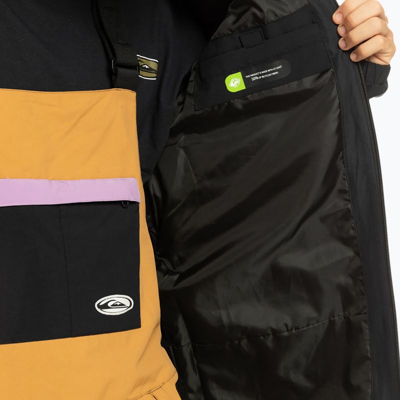 Pánska snowboardová bunda Quiksilver High In The Hood true black 10