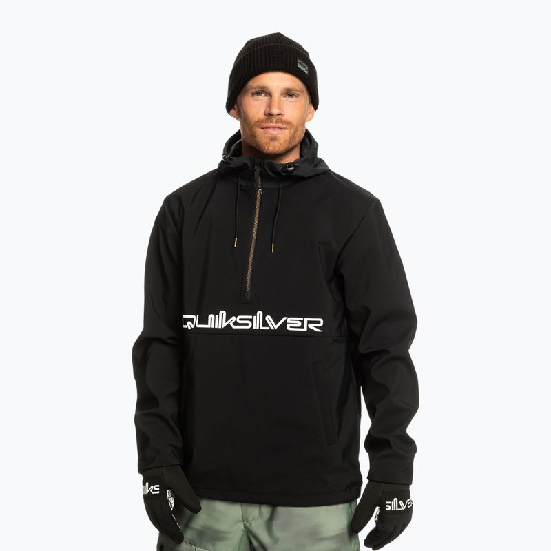 Pánska snowboardová bunda Quiksilver Live For The Ride true black 2