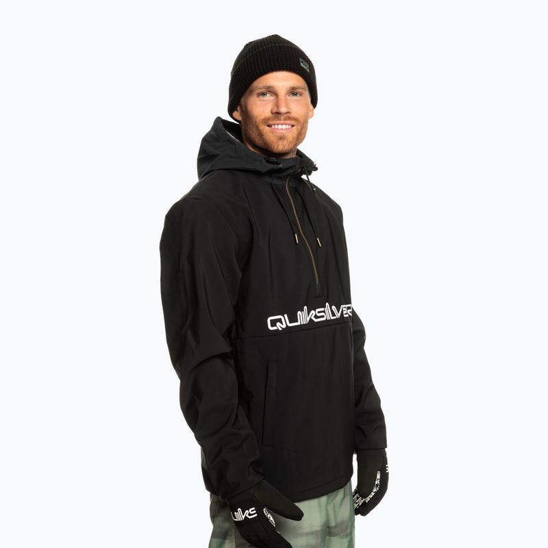 Pánska snowboardová bunda Quiksilver Live For The Ride true black 3