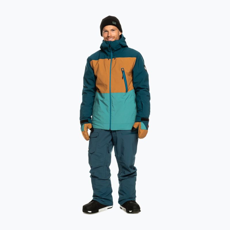 Quiksilver Utility pánske nohavice na snowboard majolika blue 8