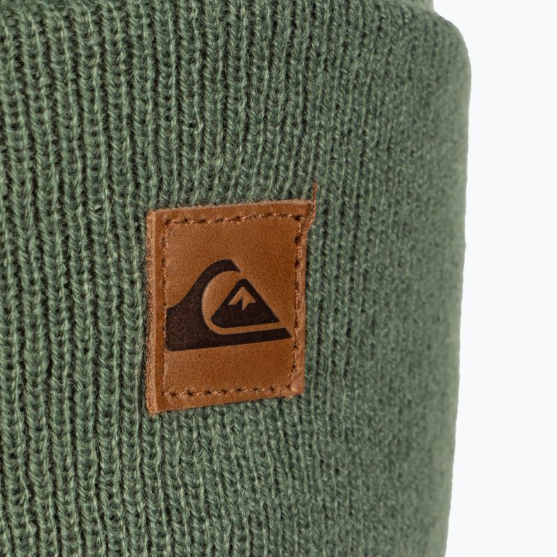 Pánska snowboardová čiapka Quiksilver Brigade Beanie s vavrínovým vencom 4