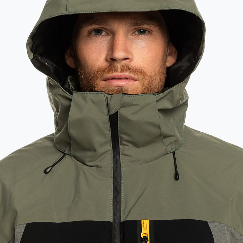 Quiksilver Mission Plus pánska snowboardová bunda true black 4