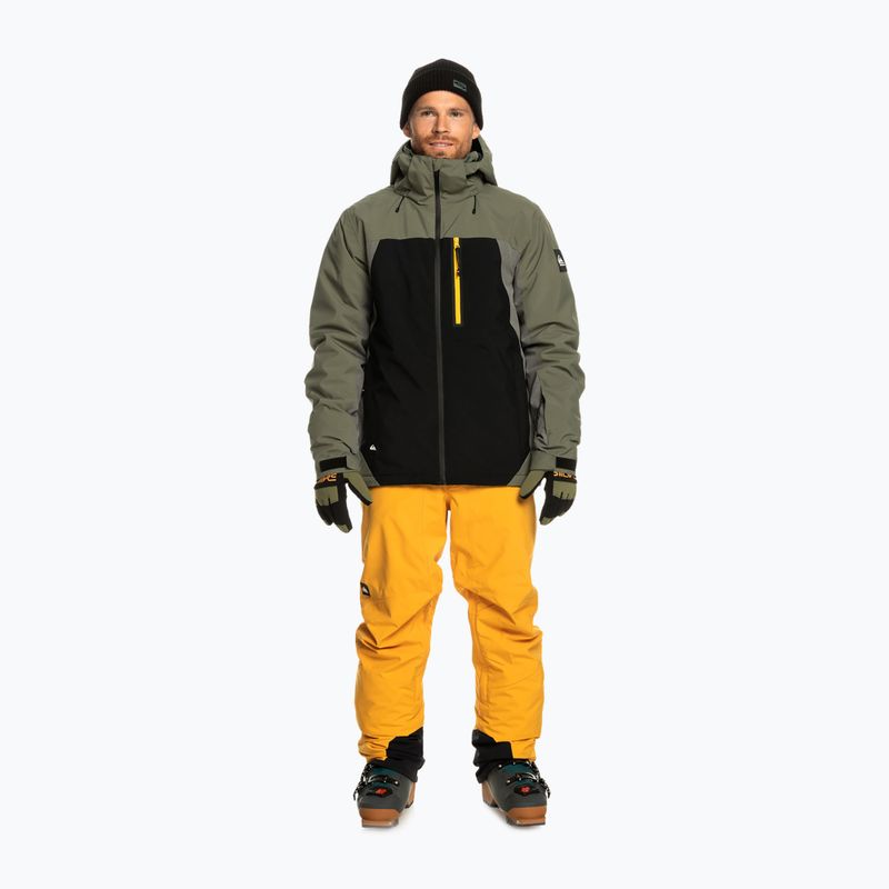 Quiksilver Mission Plus pánska snowboardová bunda true black 10