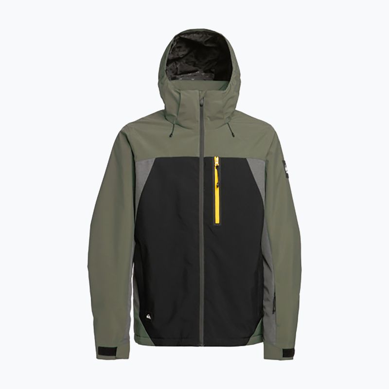 Quiksilver Mission Plus pánska snowboardová bunda true black 11