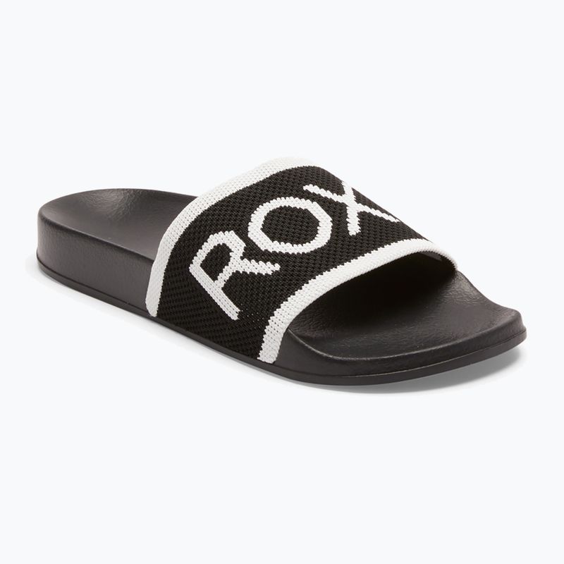 Dámske šľapky ROXY Slippy Knit black