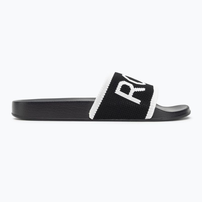 Dámske šľapky ROXY Slippy Knit black 2