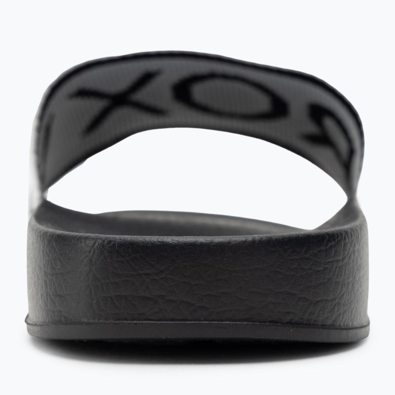 Dámske šľapky ROXY Slippy Knit black 6
