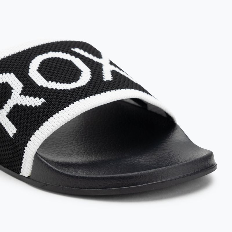 Dámske šľapky ROXY Slippy Knit black 7