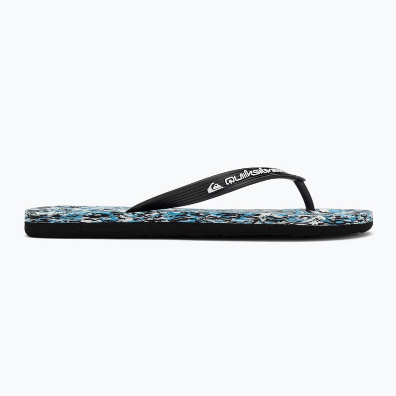 Pánske žabky  Quiksilver Molokai Recycled black/blue/blue 2