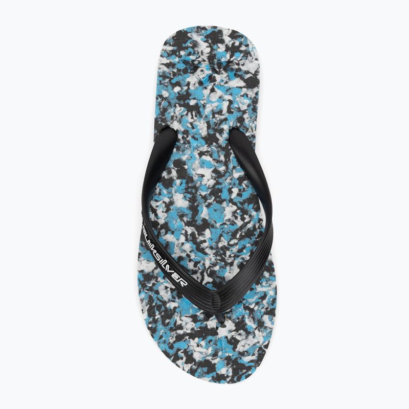 Pánske žabky  Quiksilver Molokai Recycled black/blue/blue 5