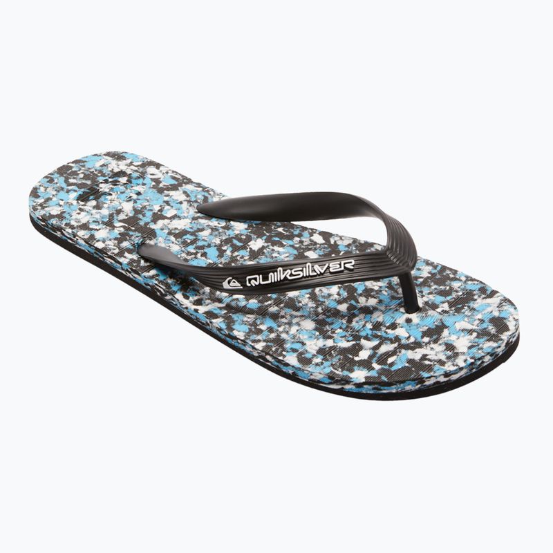 Pánske žabky  Quiksilver Molokai Recycled black/blue/blue 8