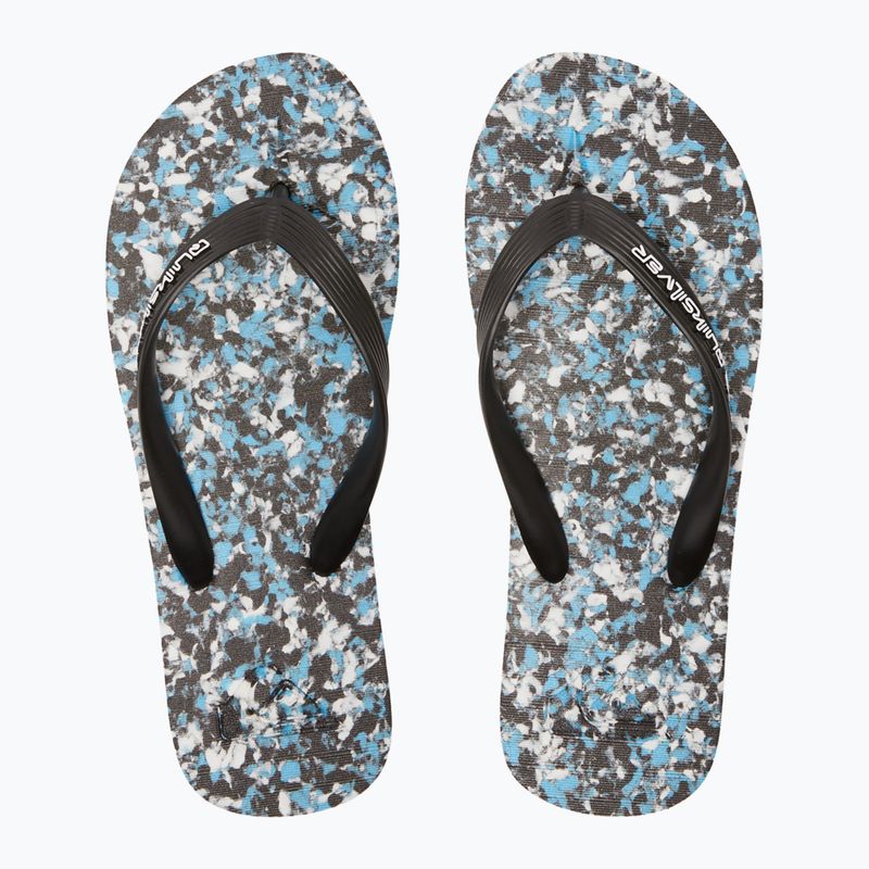 Pánske žabky  Quiksilver Molokai Recycled black/blue/blue 9