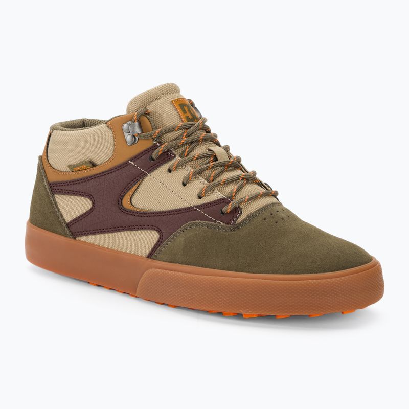 Pánske topánky DC Kalis Vulc Mid Wnt brown/dark chocolate