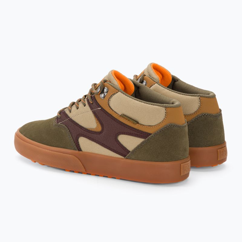 Pánske topánky DC Kalis Vulc Mid Wnt brown/dark chocolate 3