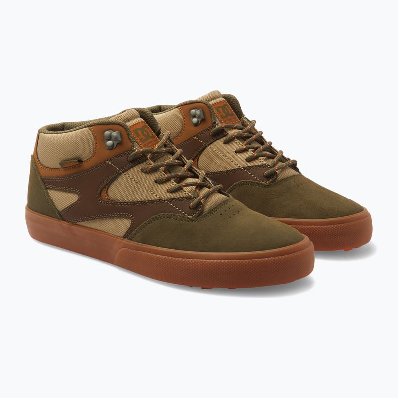Pánske topánky DC Kalis Vulc Mid Wnt brown/dark chocolate 7