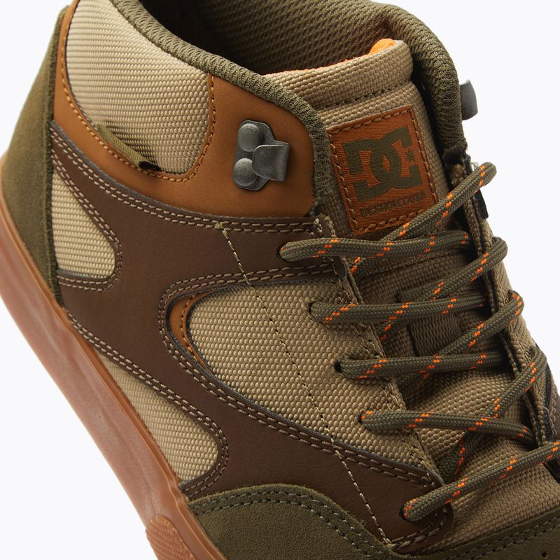 Pánske topánky DC Kalis Vulc Mid Wnt brown/dark chocolate 12