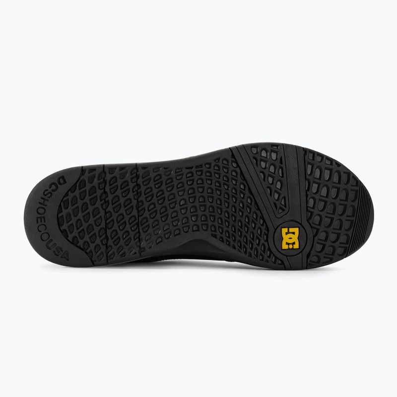 Pánske topánky DC Versatile Le black/yellow 5