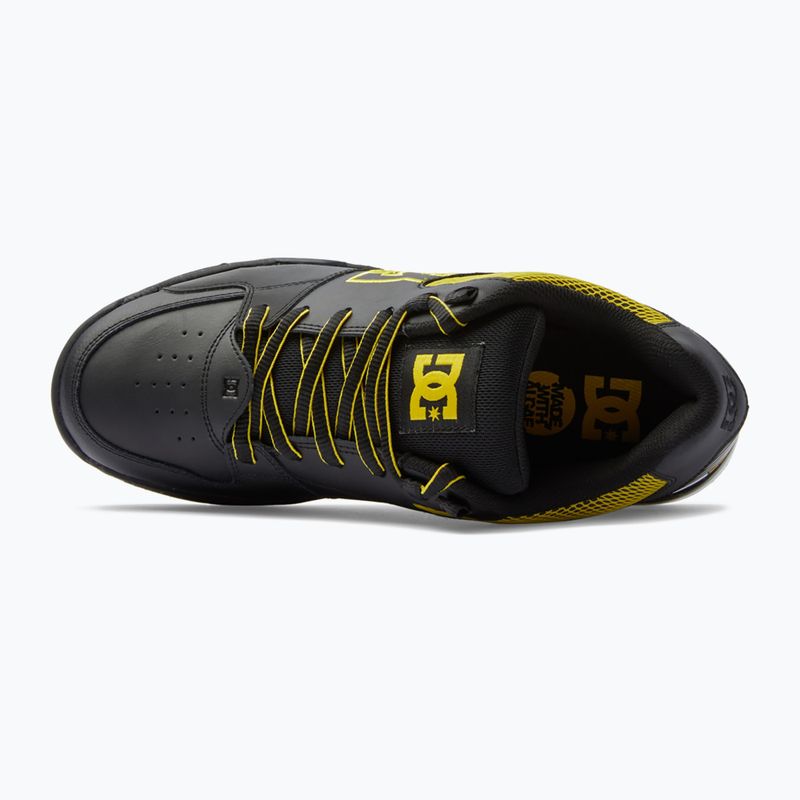Pánske topánky DC Versatile Le black/yellow 13