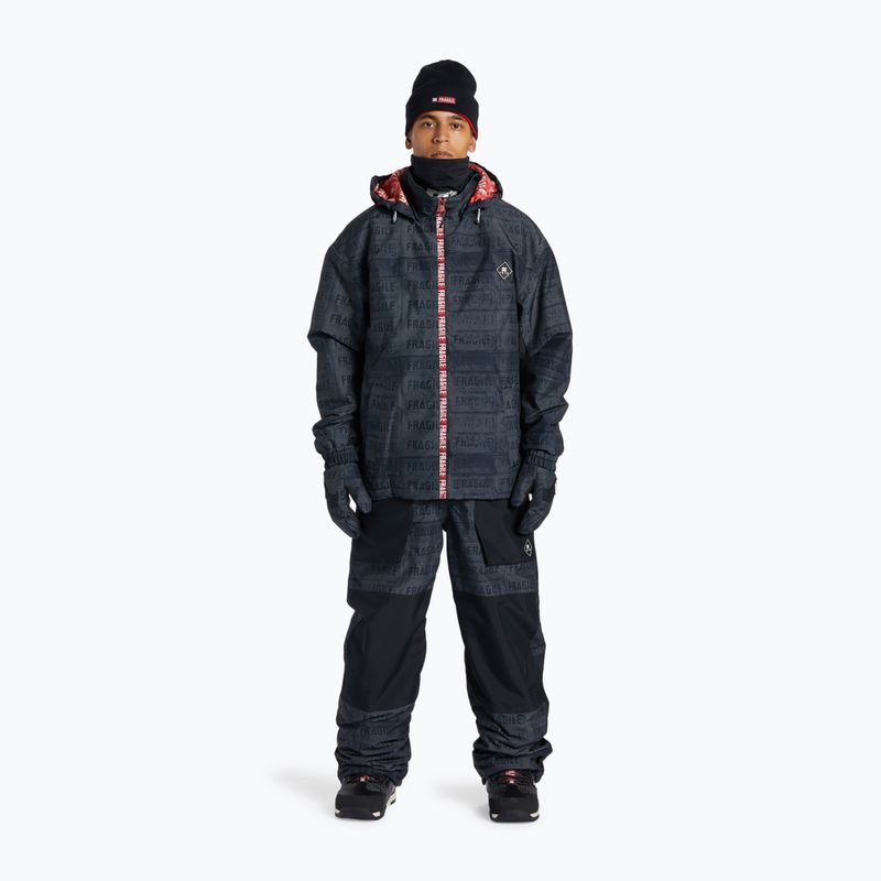 Pánska snowboardová bunda DC AW Vista black fragile 2