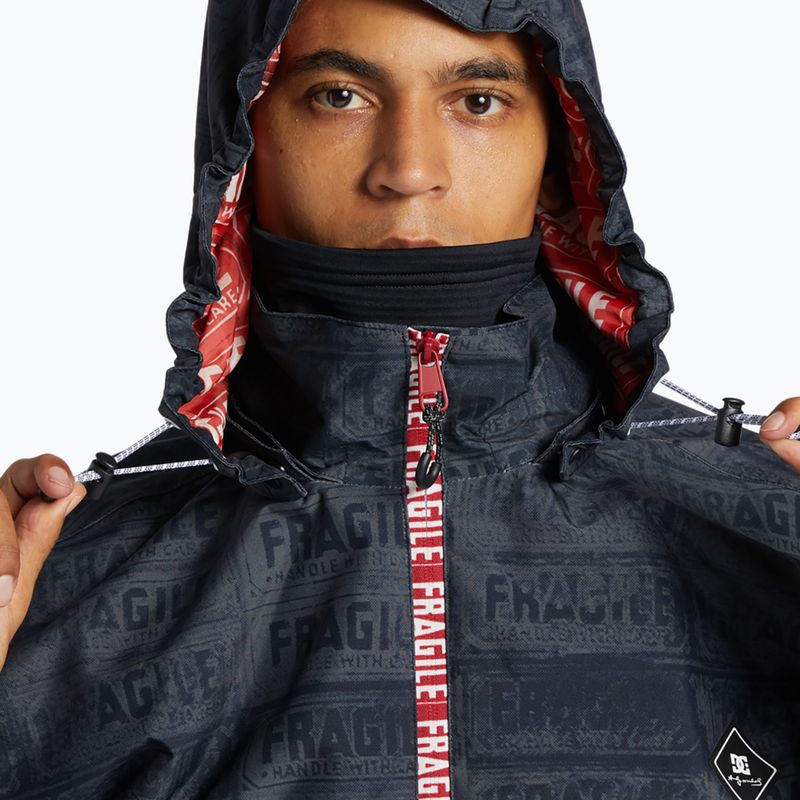 Pánska snowboardová bunda DC AW Vista black fragile 8