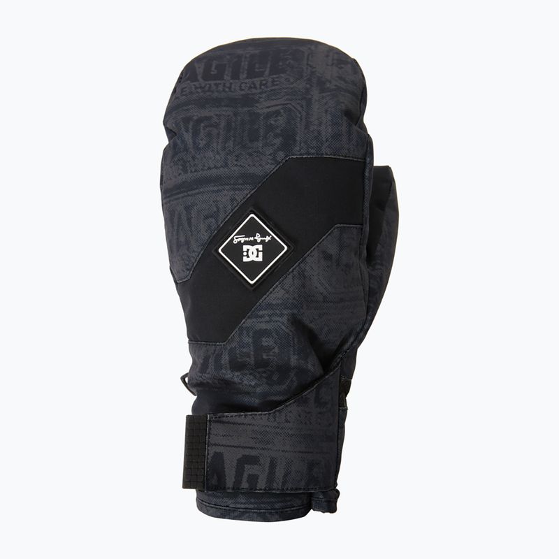 Pánske snowboardové rukavice DC AW Franchise Mitten black fragile 6