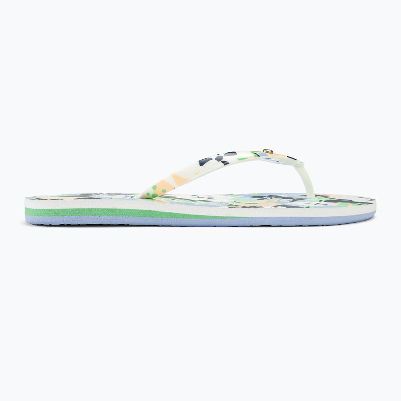 Dámske žabky ROXY Portofino III soft lime/ocean 2