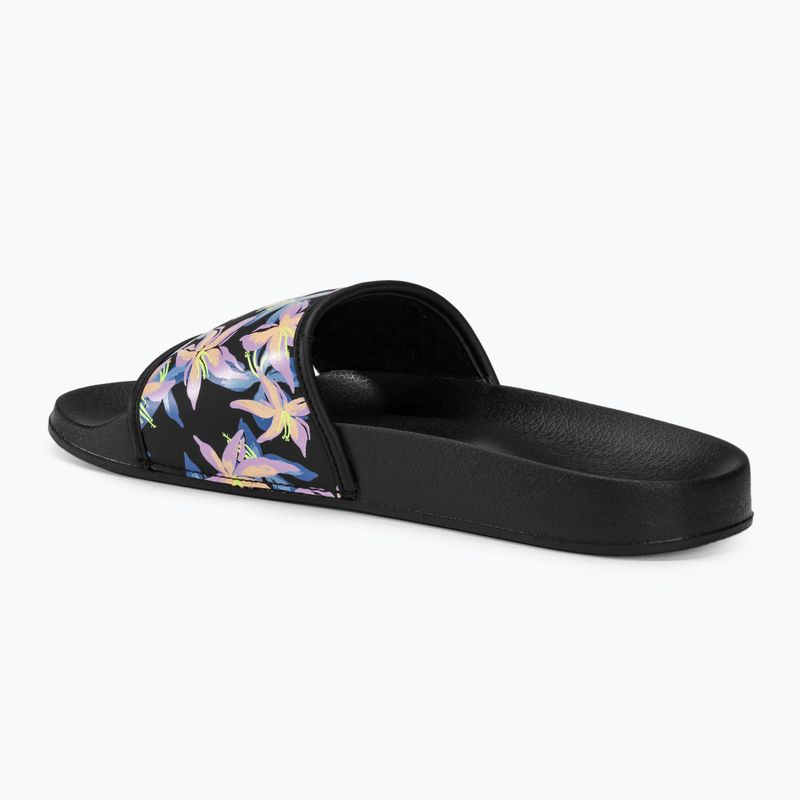 Dámske šľapky ROXY Slippy IV black/boysenberry 3