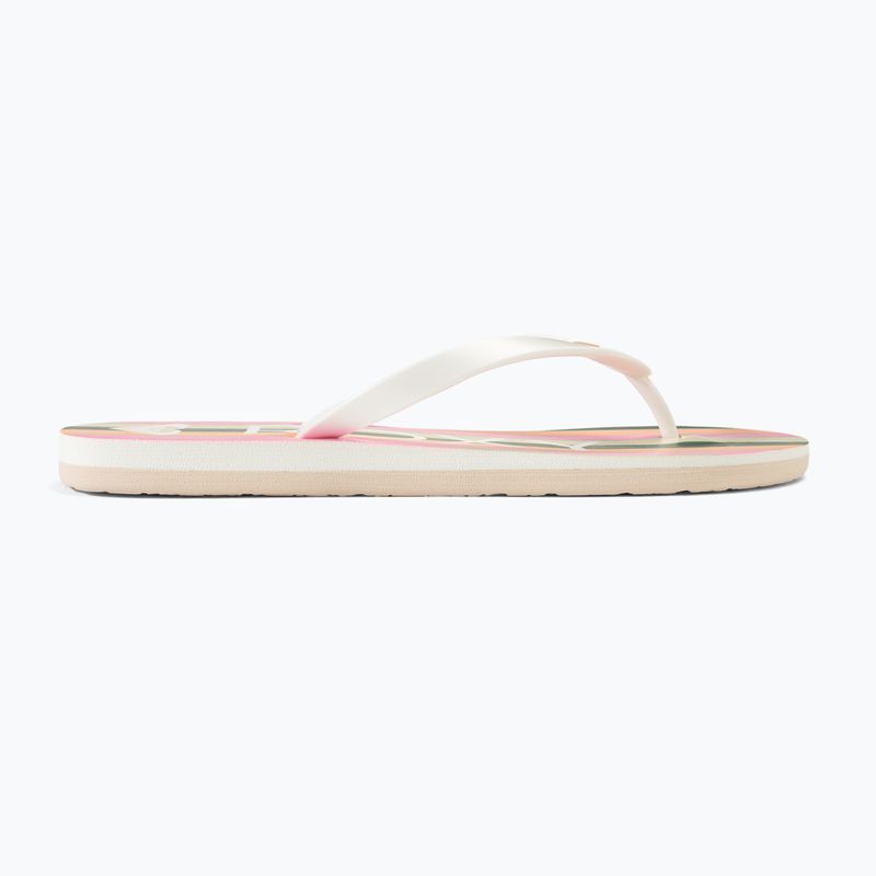 Dámske žabky ROXY Tahiti VII peach cream 2