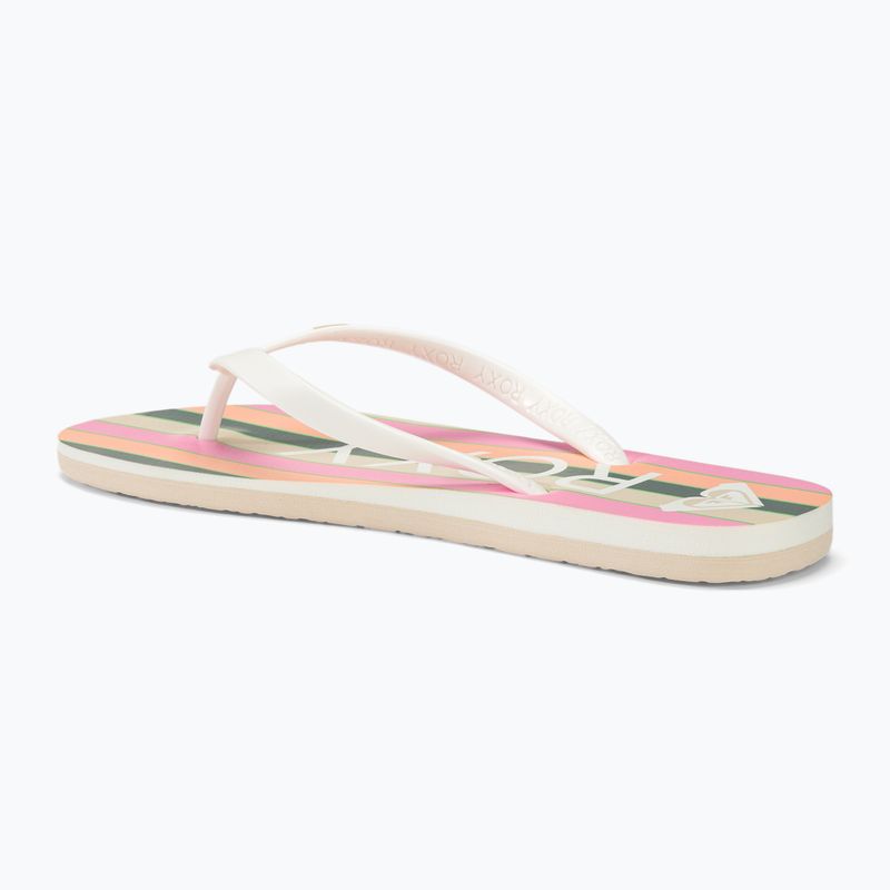 Dámske žabky ROXY Tahiti VII peach cream 3