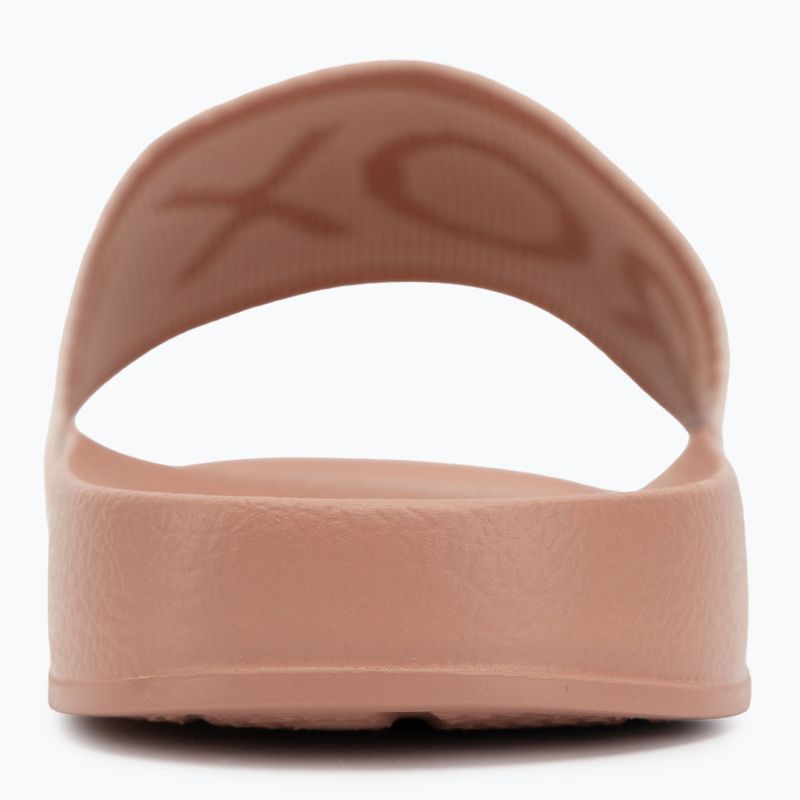 Dámske šľapky ROXY Slippy Knit wheat/turkish coffee 6