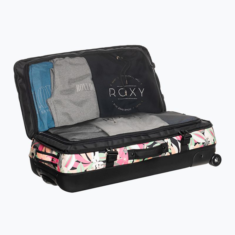 Cestovný kufor ROXY Big Souvenir anthracite palm song axs 8