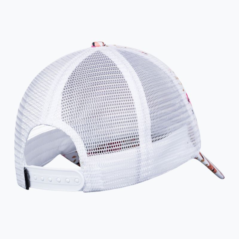 Šiltovka dámska ROXY Beautiful Morning white happy tropical swim 3