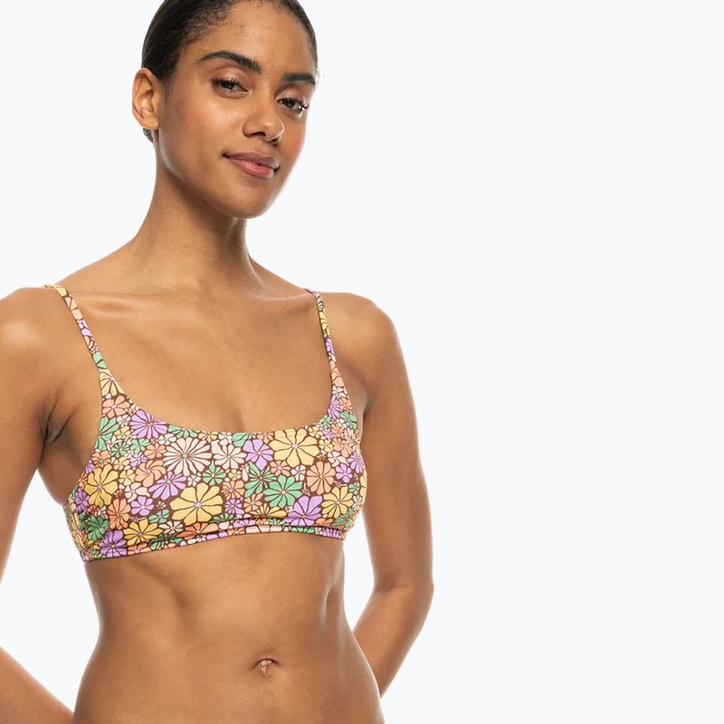 Vrchný diel plaviek  ROXY All About Sol Bralette root beer all about sol mini 2