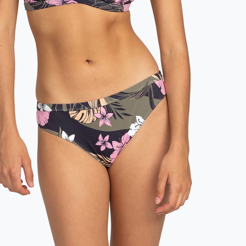 Spodný diel plaviek ROXY Pro The Snap Turn Cheeky anthracite classic pro surf 2