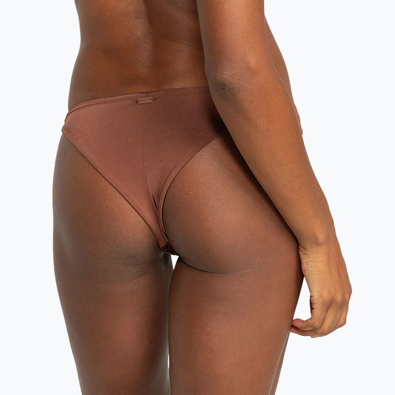 Spodný diel plaviek ROXY Silky Island Cheeky root beer 5