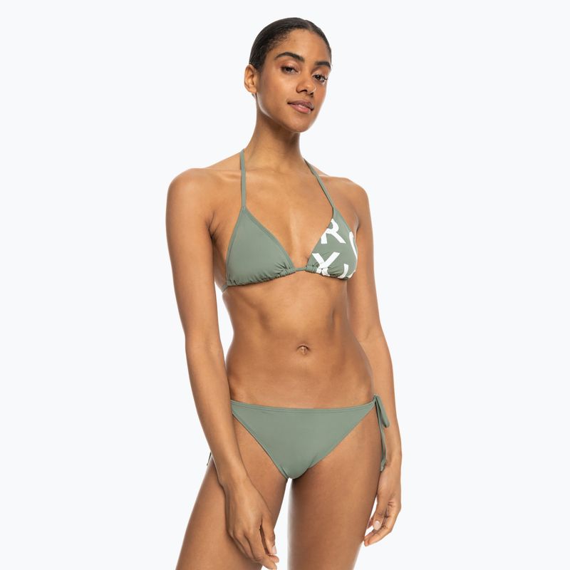 Dámske dvojdielne plavky ROXY Beach Classics Tie Side agave green 3