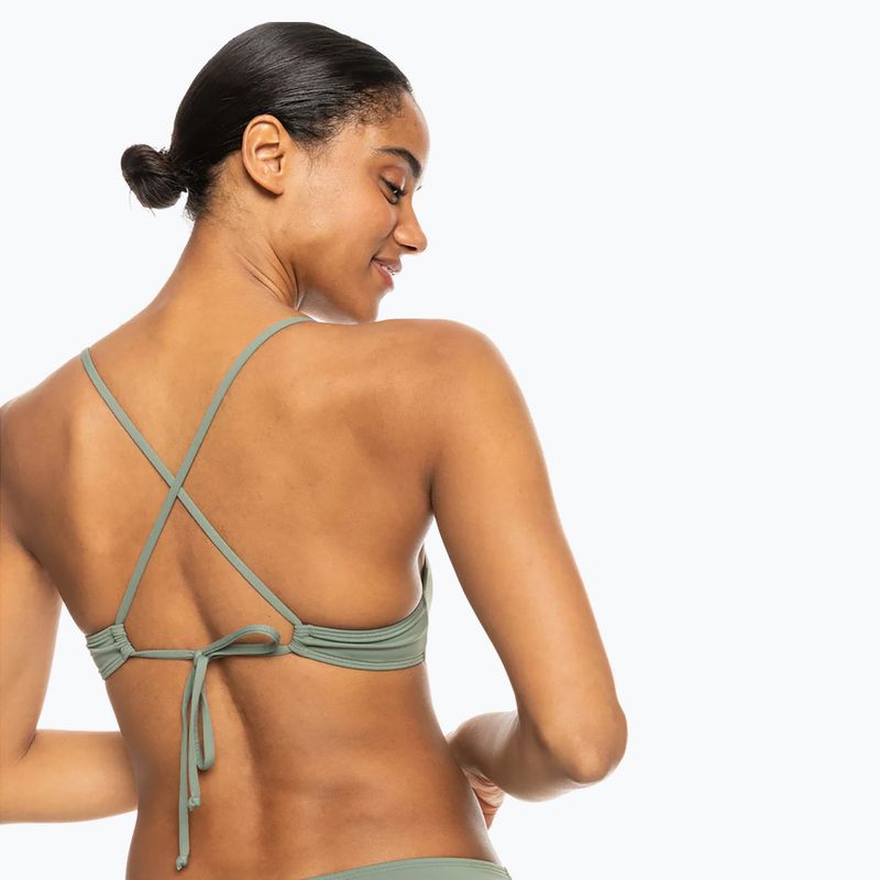Vrchný diel plaviek  ROXY Beach Classics Tri agave green 4