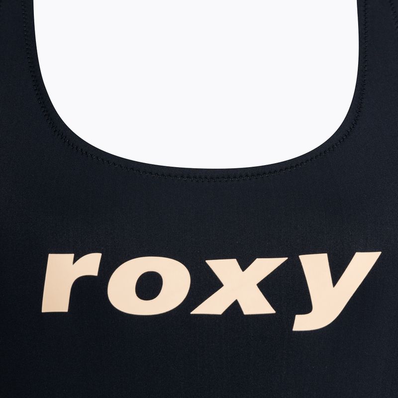 Dámske jednodielne plavky ROXY Active Cross anthracite 3