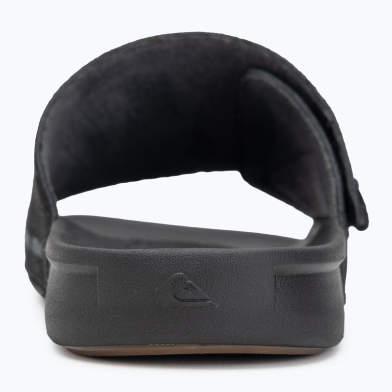 Pánske šľapky Quiksilver Rivi Suede black 1 6