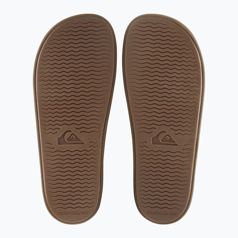 Quiksilver Rivi Suede pánske žabky tan 1 4