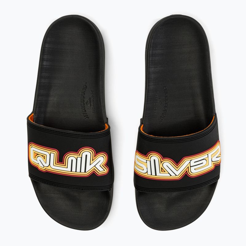 Pánske šľapky Quiksilver Rivi Wordmark Slide II black 2 8