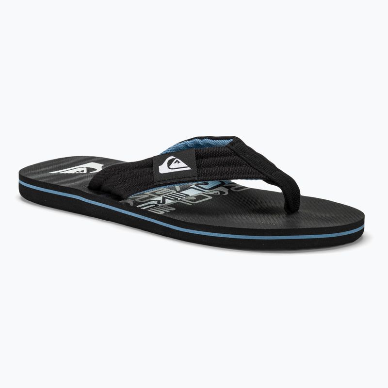Pánske žabky Quiksilver Molokai Layback II black3