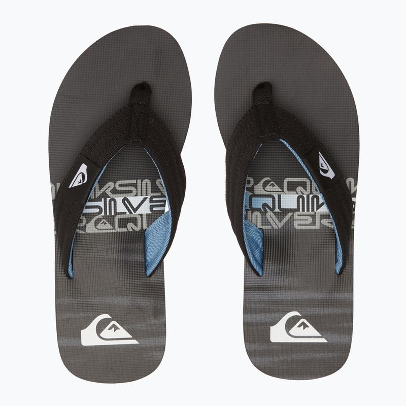Pánske žabky Quiksilver Molokai Layback II black3 11