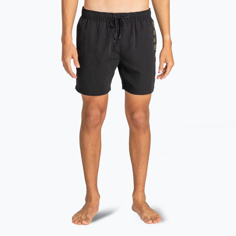 Pánske plavecké šortky Billabong All Day Heritage Layback 16" black 3