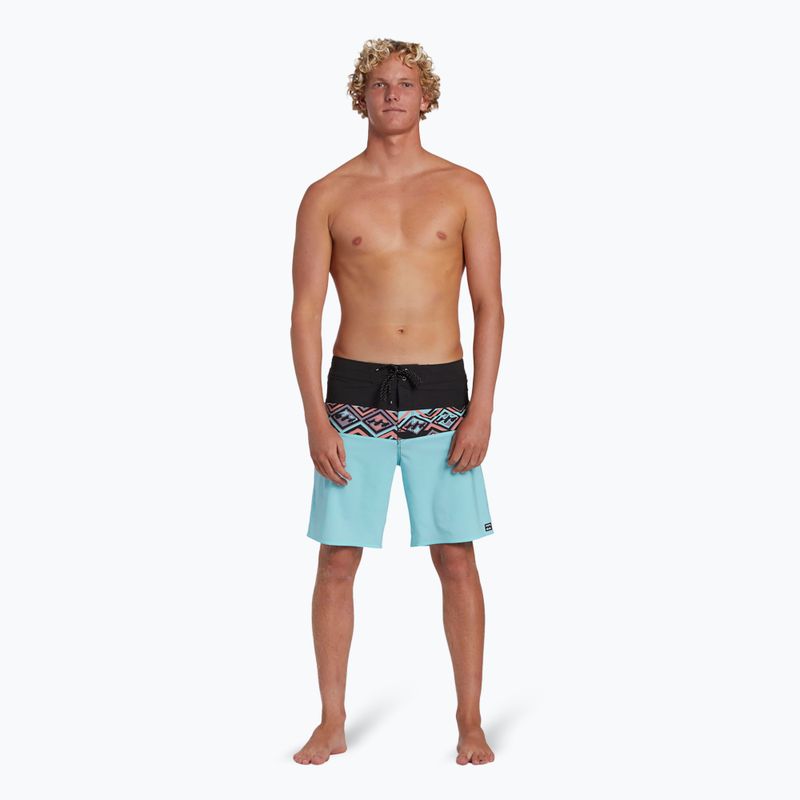 Pánske plavecké šortky Billabong Momentum Pro coastal 4