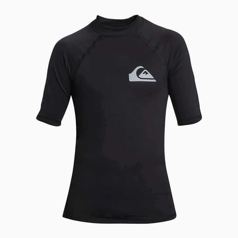 Detské tričko na plávanie Quiksilver Everyday UPF50 black 4