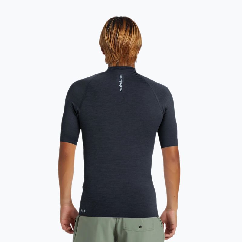 Pánske plavecké tričko Quiksilver Everyday UPF50 dark navy heather 2