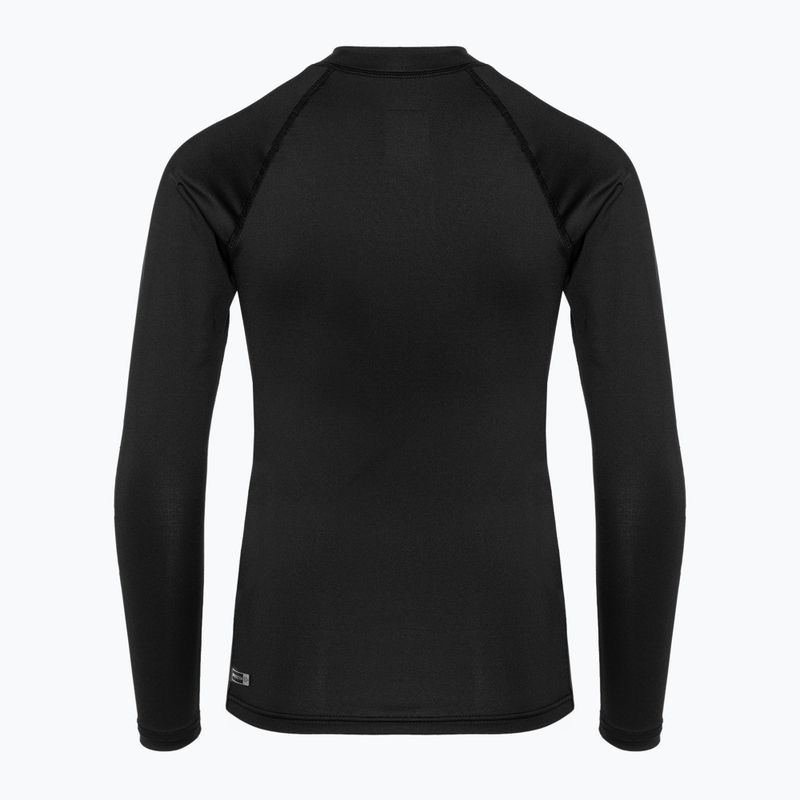 Detský longsleeve na plávanie Quiksilver Everyday UPF50 čierny 2